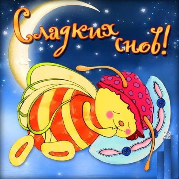 Доброй ночи сладких снов