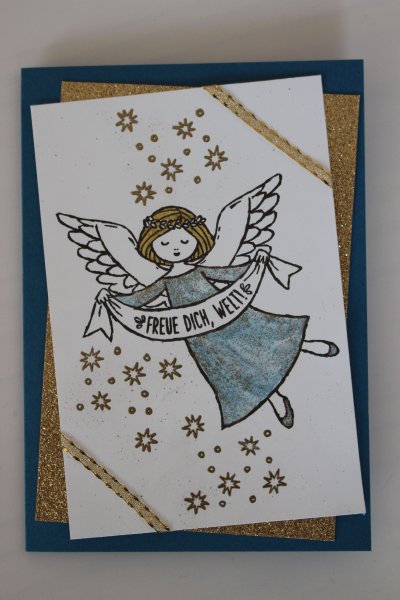 Открытка на Рождество своими руками