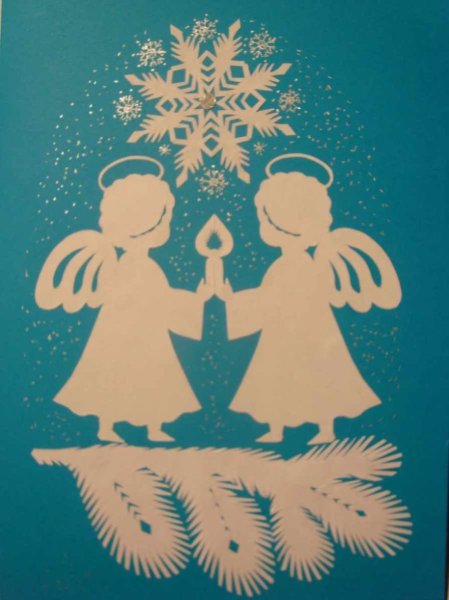 Аппликация Рождество