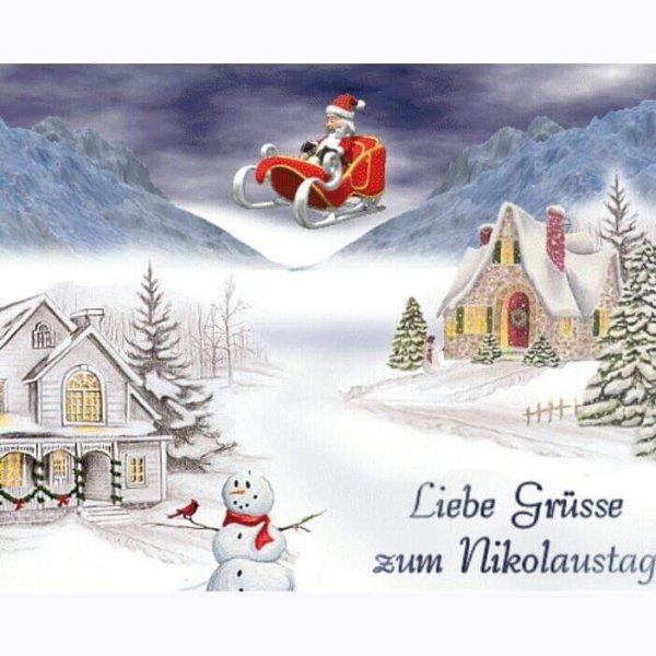 Frohe Weihnachten открытки старые