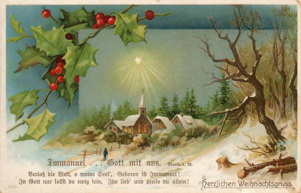 Frohe Weihnachten открытки