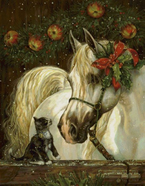 Новогодние лошадки