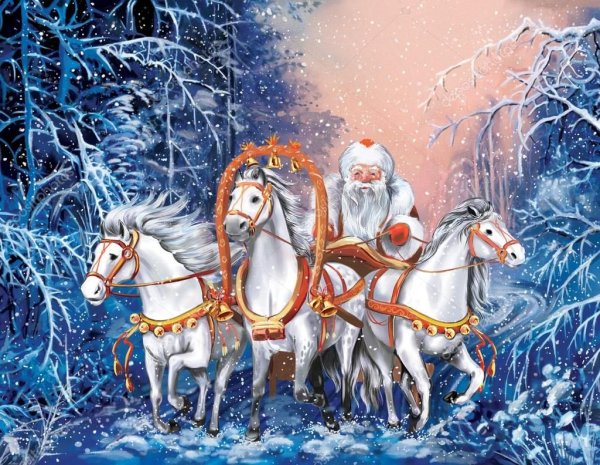 Новогодняя лошадь