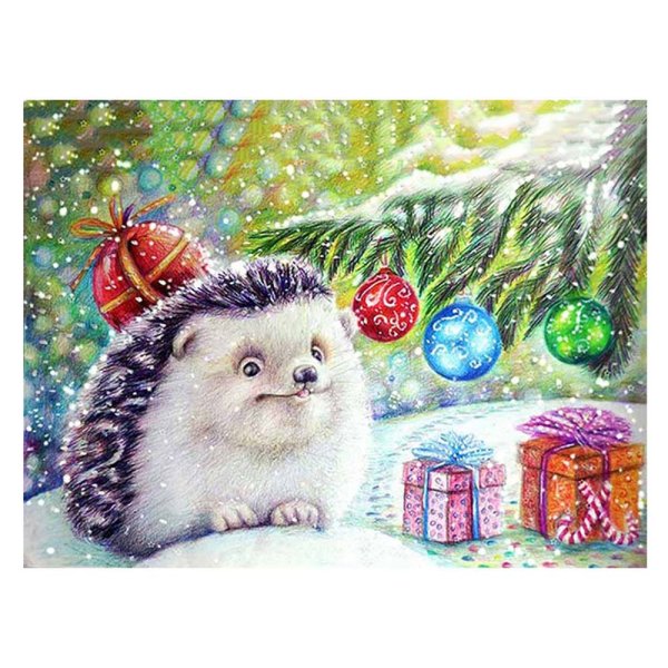 Алмазная мозаика Ежик