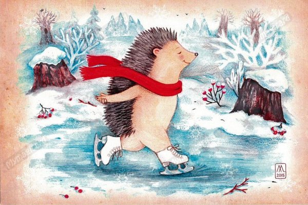 Зимний Ёжик