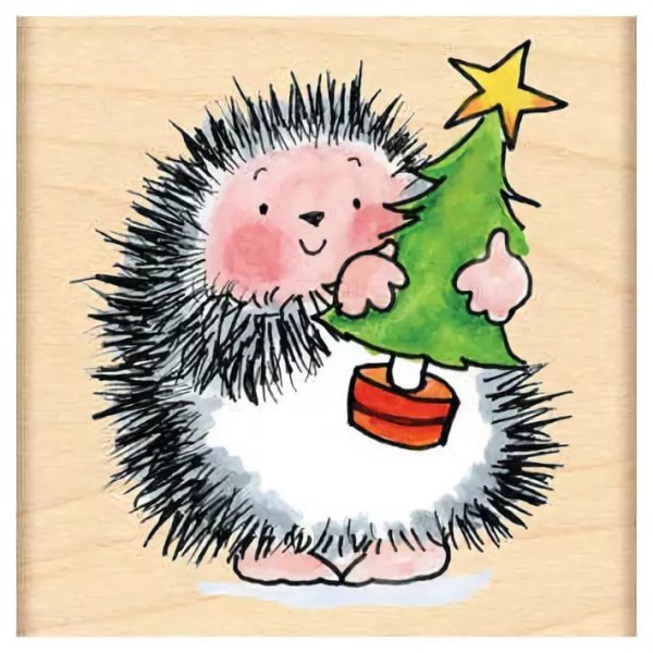 Ежик с елочкой