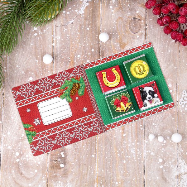 Шоколадка с новым годом