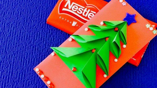 Подарки на новый год из бумаги