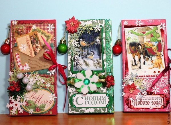 Шоколадницы новогодние