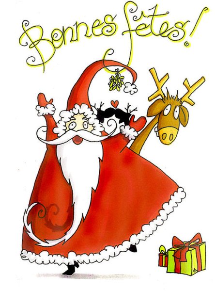 Joyeux noël открытка