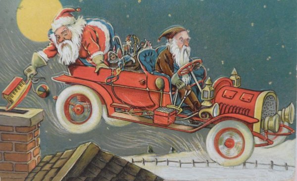 Новогодний Санта Клаус