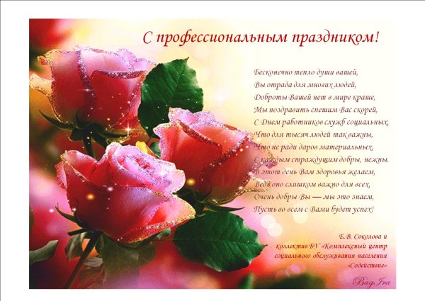Поздравление с проффессиональным пра