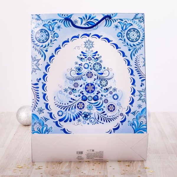 Новогодняя Гжель