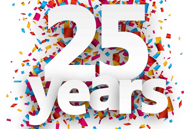 С юбилеем 25 лет