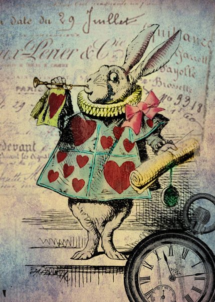 Алиса в Зазеркалье карты