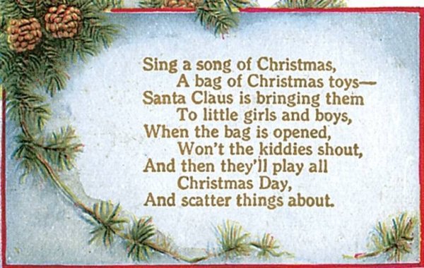 Стих про Рождество на английском