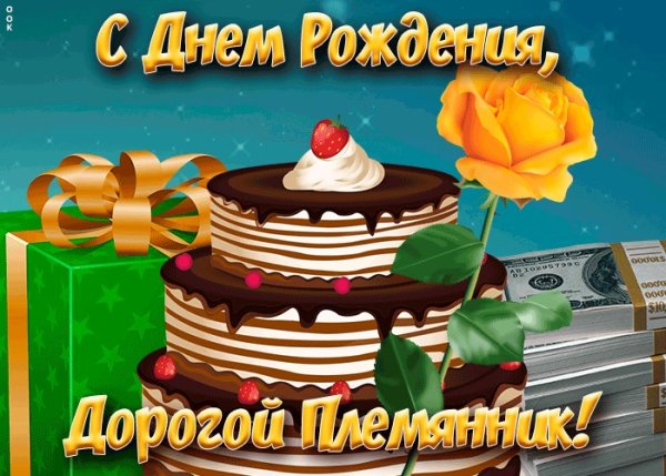 С днём рождения племяннику