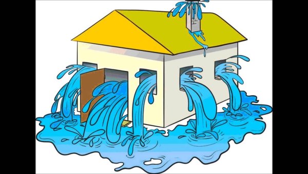 Наводнение мультяшное