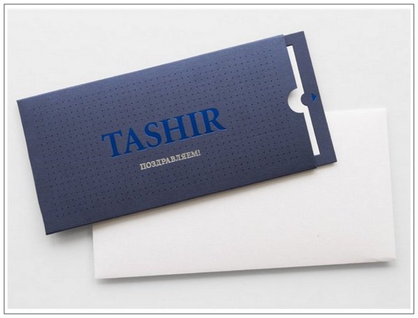 Фирменные открытки с логотипом