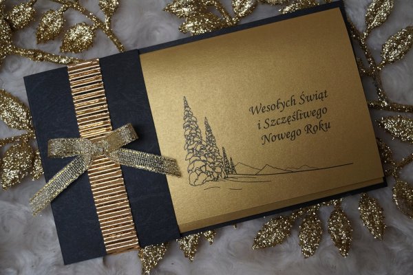 Корпоративная открытка с новым годом