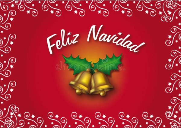 Рождественские открытки на испанском языке