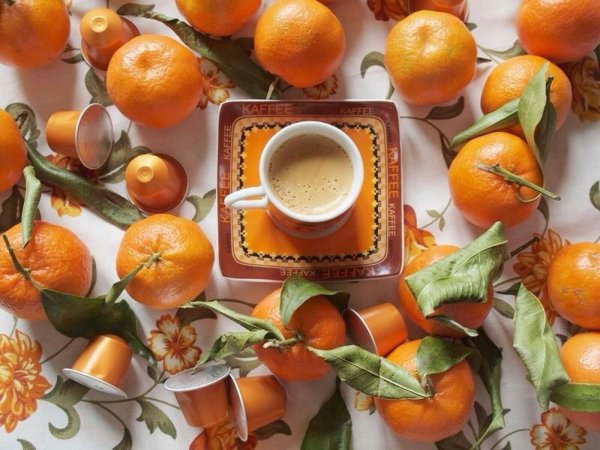 Мандариновое утро