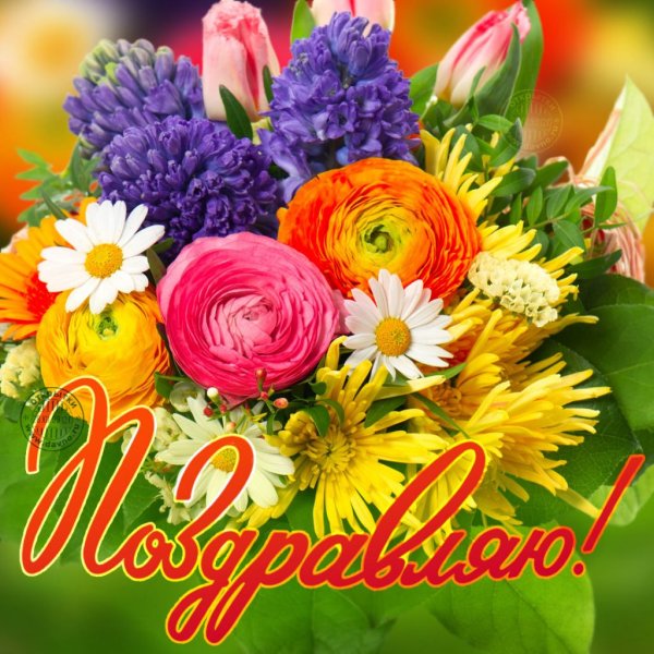 Открытка с днём рождения