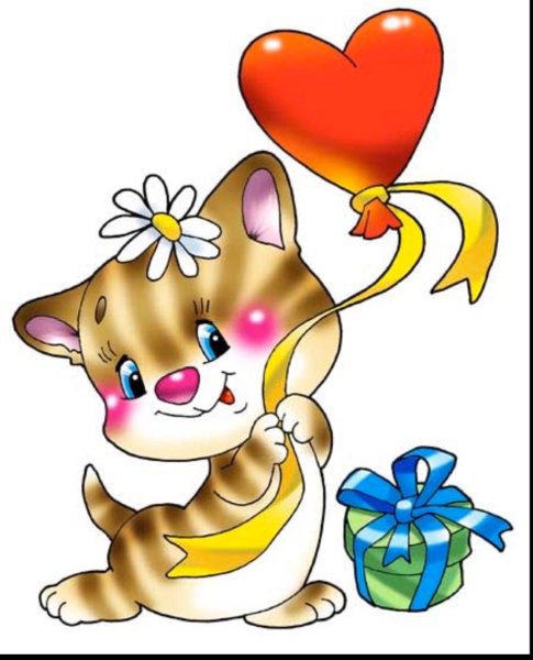 Зверюшки с цветами