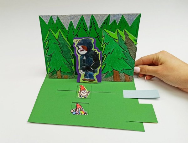 Открытки с объемными элементами