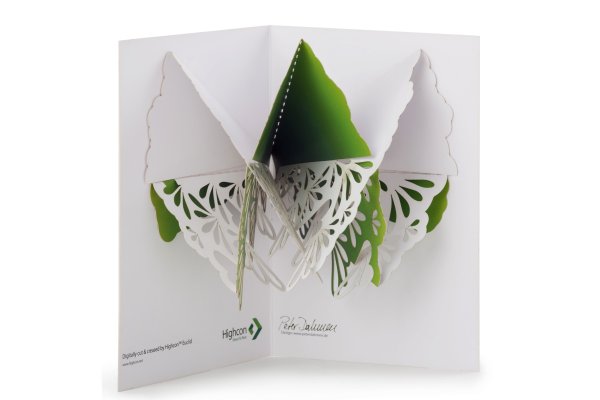 Объемные открытки из бумаги