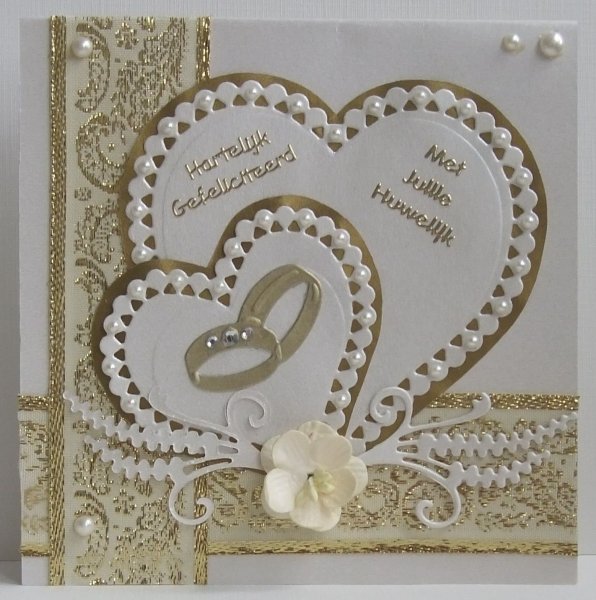 Кружевная свадьба открытки