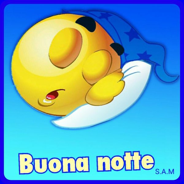 Открытки спокойной ночи на итальянском языке