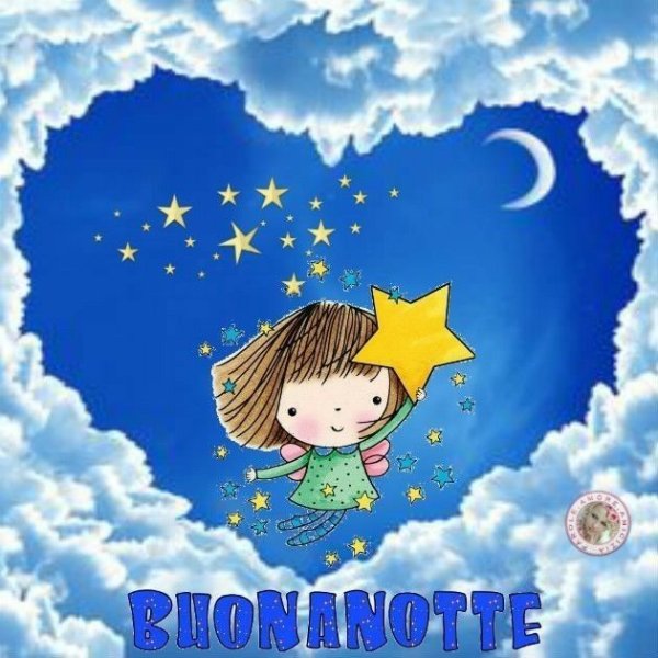 Открытки buona notte sogni