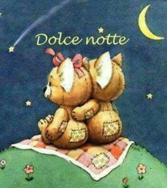 Открытки buona notte