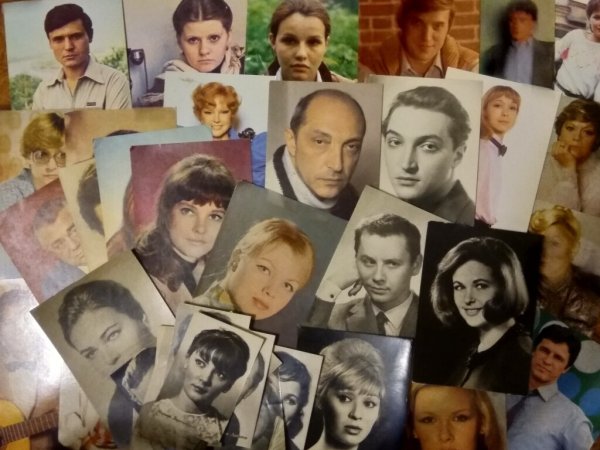 Советские актеры коллаж