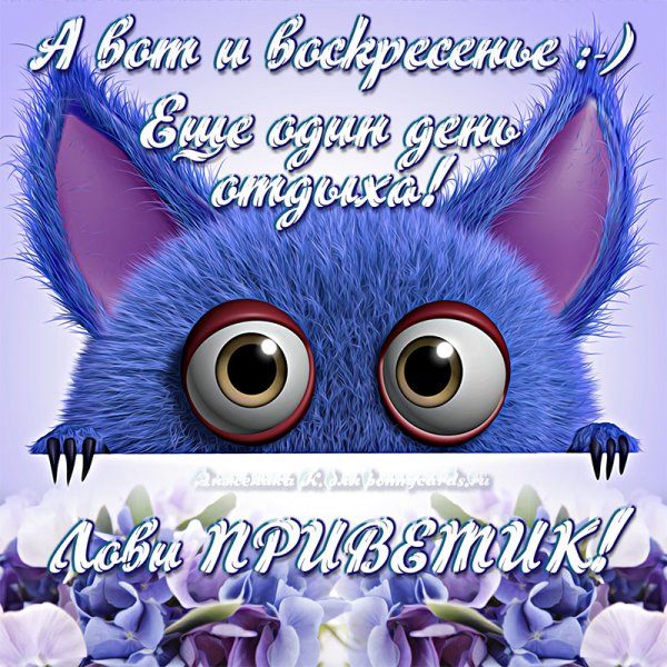Пожелания на воскресенье