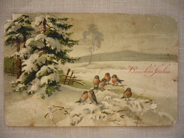 Дореволюционные новогодние открытки