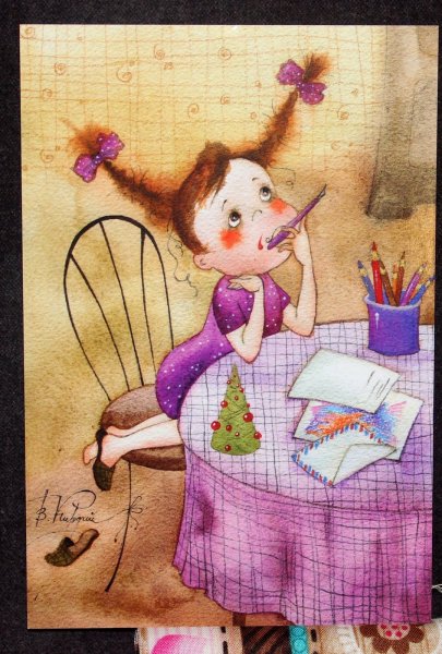 Иллюстратор Виктория Кирдий