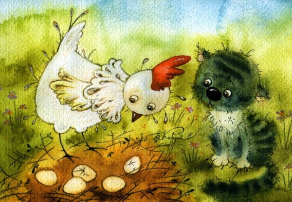 Акварели Виктории Кирдий