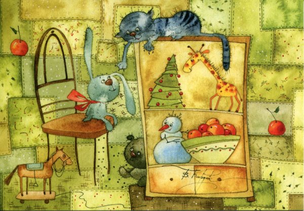 Иллюстратор Виктория Кирдий