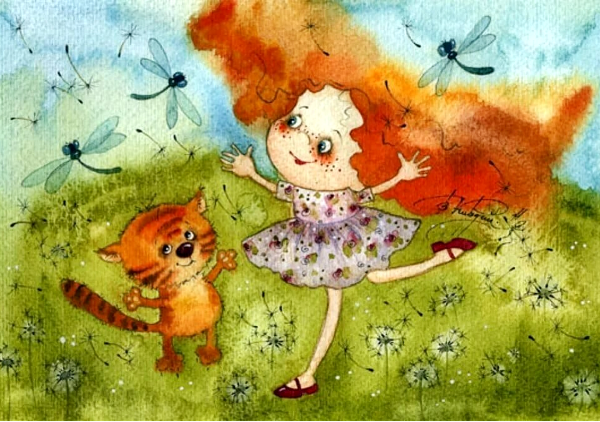 Иллюстратор Виктория Кирдий