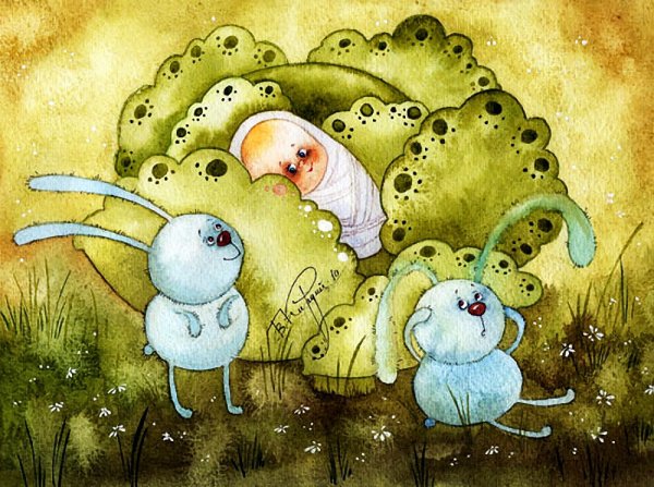 Акварели Виктории Кирдий