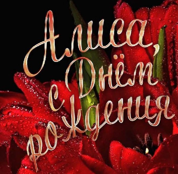 День рождения Алисы