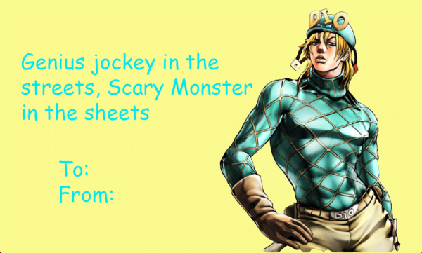 Валентинки по Джоджо