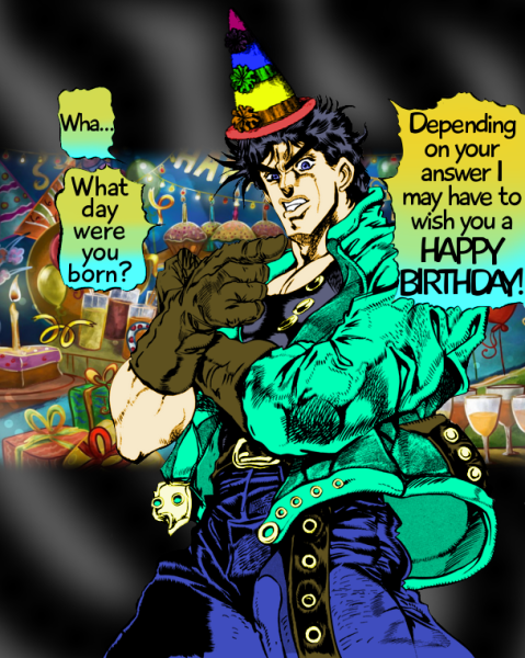 Джо Джо поздравление с днем рождения