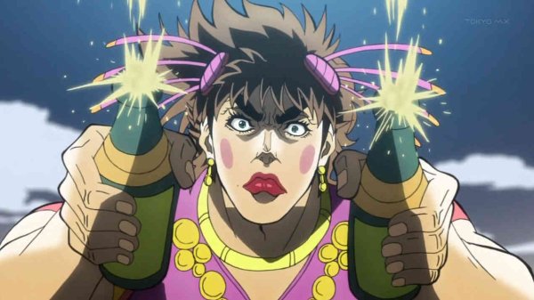 Джоджо золотой ветер обложка