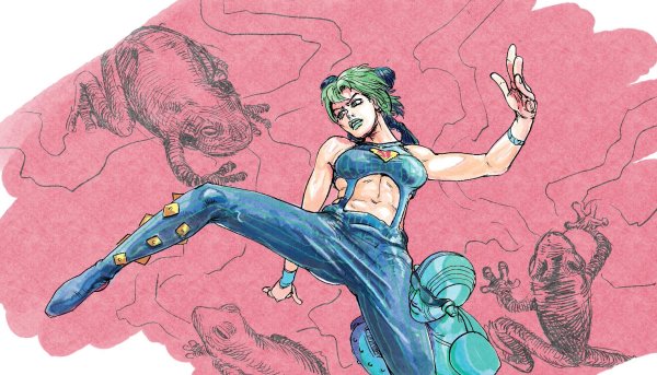 Джо Джо новогодний Чиби