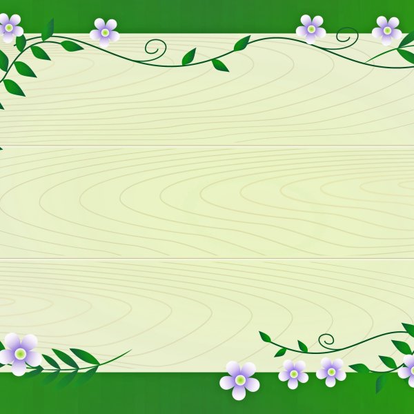 Шаблон открытки