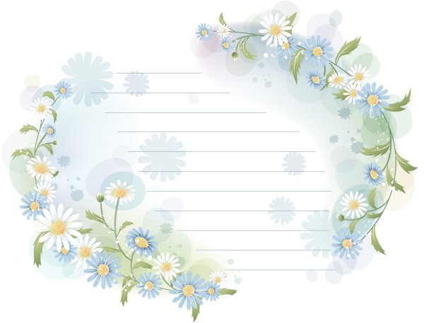 Фон для письма