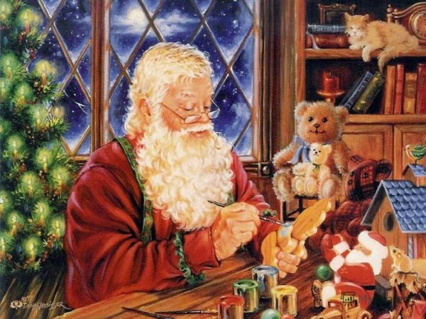 Новогодняя мастерская Деда Мороза